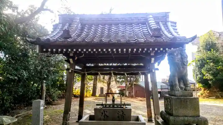 八幡宮(甲山八幡宮)の手水舎