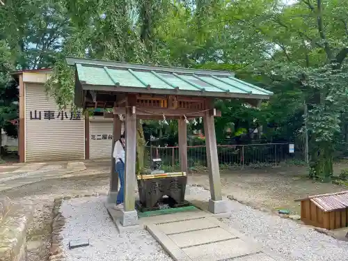 廣瀬神社の手水