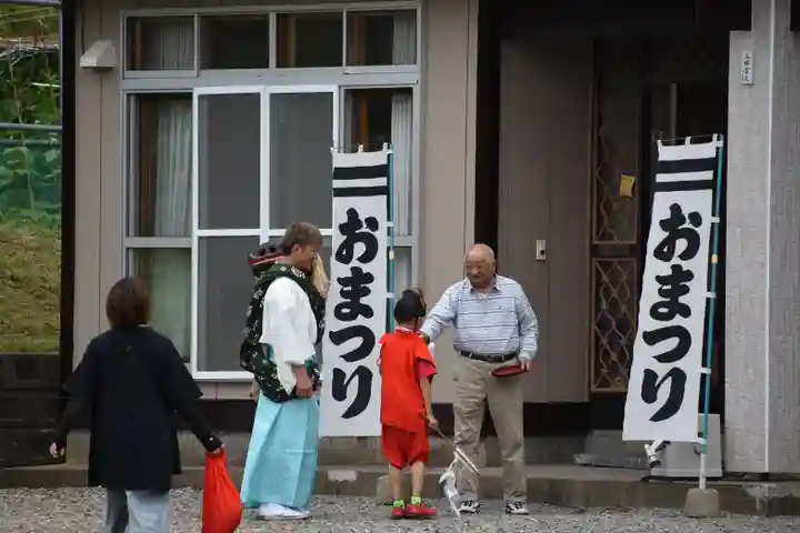 尻岸内八幡神社のお祭り