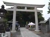 白旗神社の鳥居