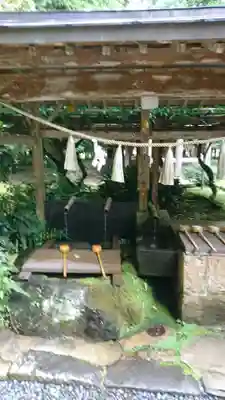 粟鹿神社の手水舎