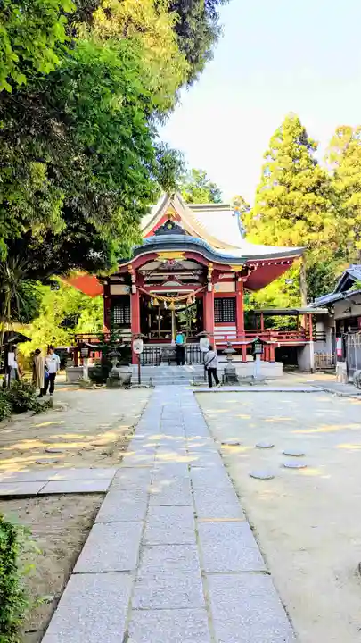 柏諏訪神社の本殿・本堂