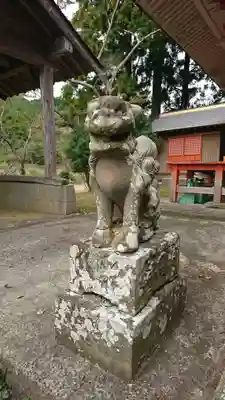 作楽神社の狛犬
