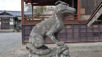 椋神社の狛犬