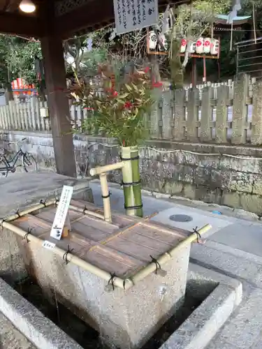 吉田神社の手水舎