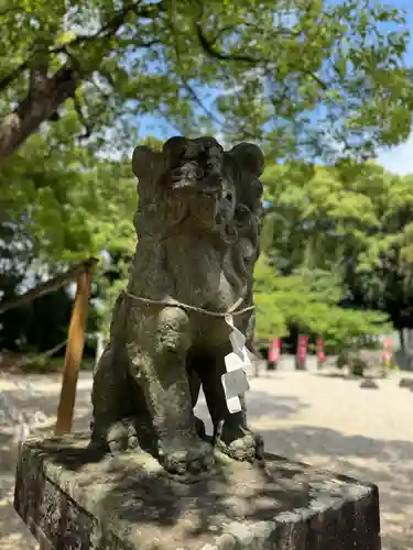 諏訪神社の狛犬