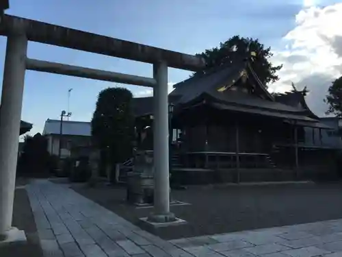 健田須賀神社の鳥居