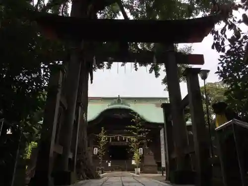 下総国三山　二宮神社の鳥居