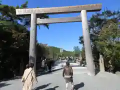 伊勢神宮内宮（皇大神宮）の鳥居