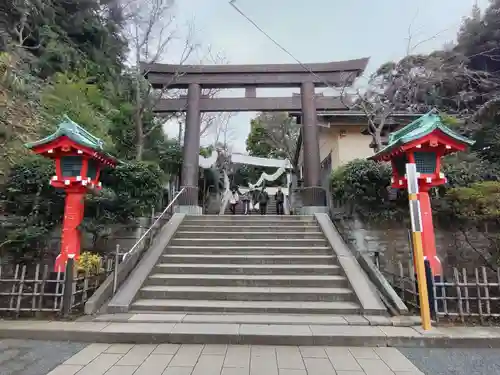 江島神社の鳥居