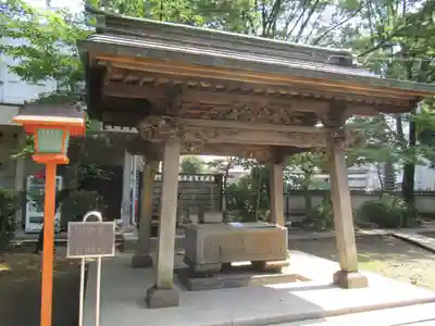 蓮馨寺の手水舎