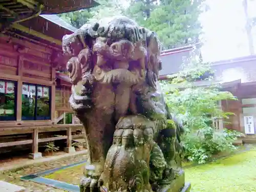 心清水八幡神社の狛犬