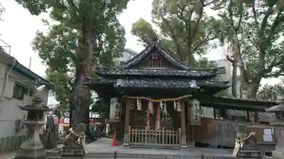 高瀬神社の本殿・本堂