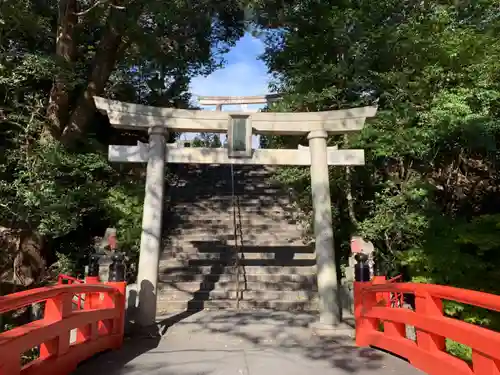 城山八幡宮の鳥居