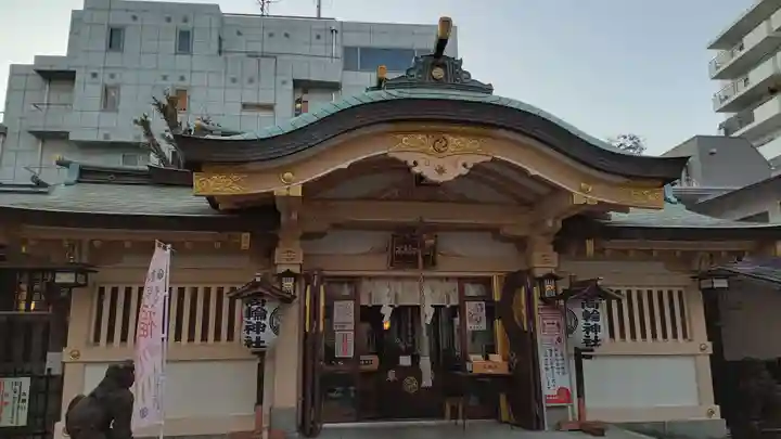 高輪神社の本殿・本堂