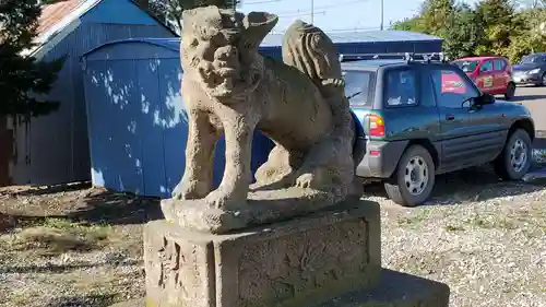 湧別神社の狛犬