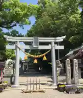 都波岐奈加等神社の鳥居