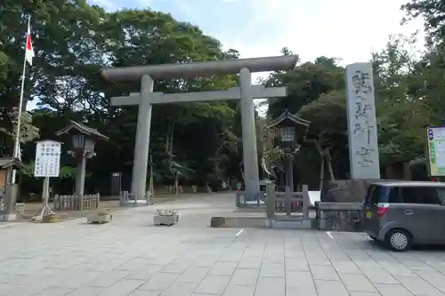 鹿島神宮の鳥居