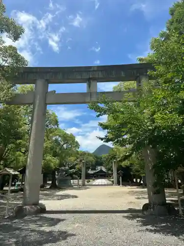 讃岐宮 香川縣護國神社の鳥居