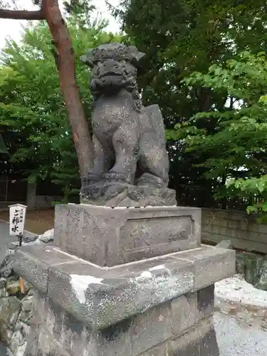 江別神社の狛犬