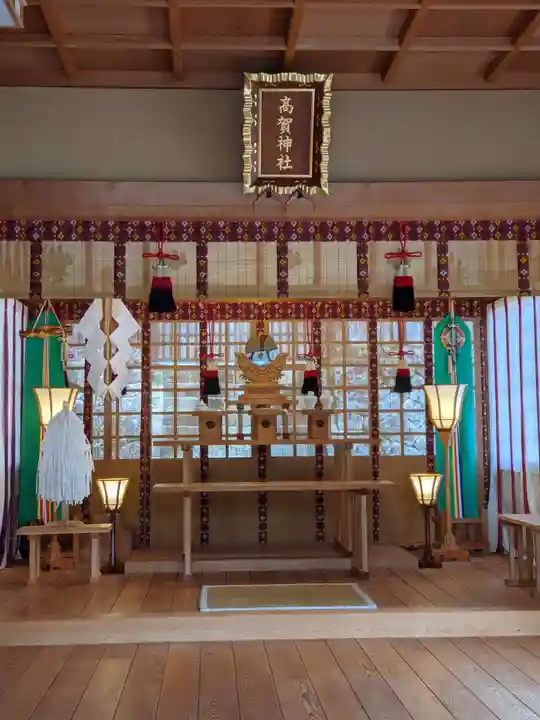 高賀神社の本殿・本堂