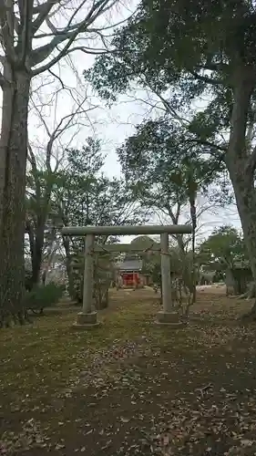 稲荷神社の鳥居