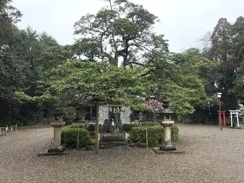 小戸神社の庭園