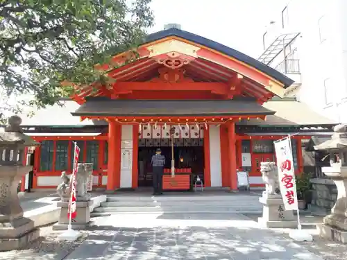 山本八幡宮の本殿・本堂