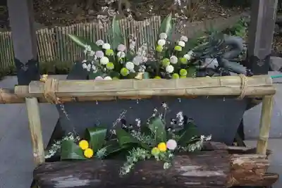 東海市熊野神社の手水舎