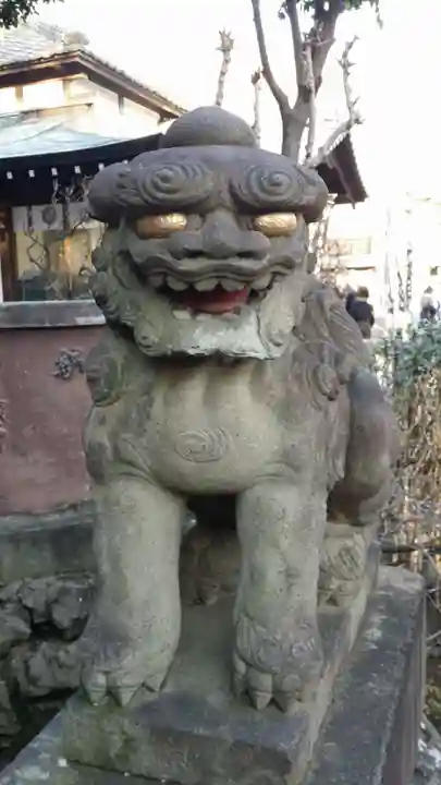 白山神社の狛犬