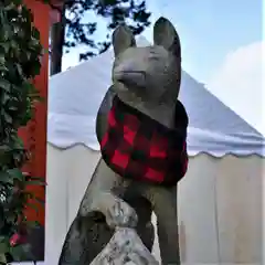 高屋敷稲荷神社の狛犬