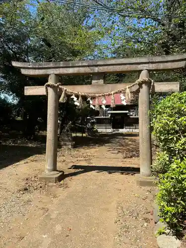 瀧蔵神社の鳥居