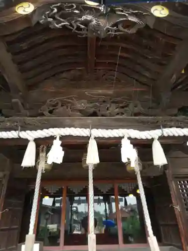 板倉雷電神社の芸術