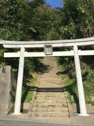 國府尾神社の鳥居