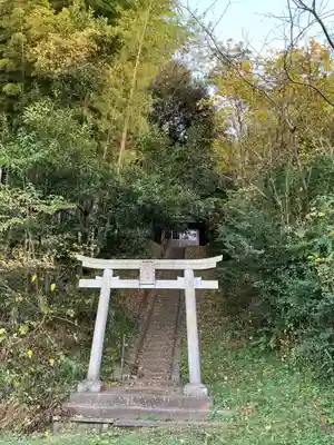 白山神社の鳥居
