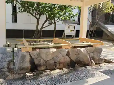 湊川神社の手水舎