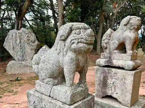 川北神社の狛犬