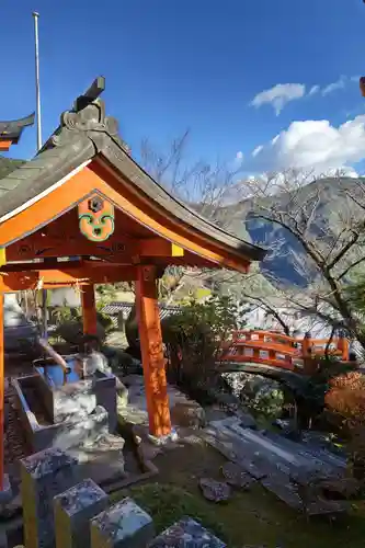 熊野那智大社の手水舎