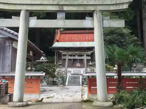 高天彦神社の鳥居