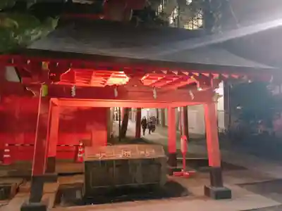 花園神社の手水舎