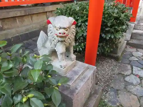 御霊神社の狛犬