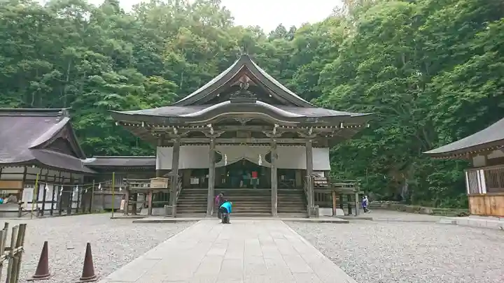 戸隠神社中社の本殿・本堂