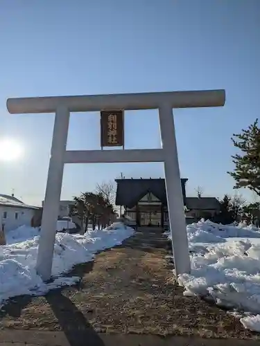 利別神社の鳥居