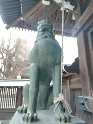 櫛田神社の狛犬