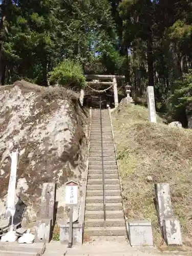 眞弓神社の鳥居