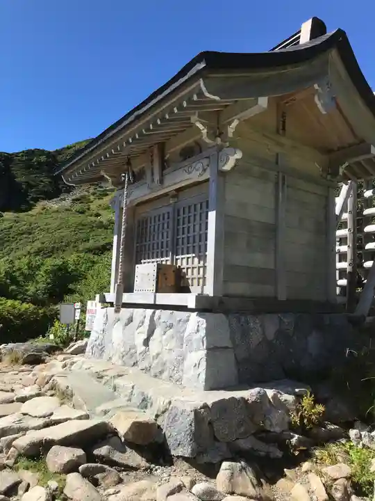 信州駒ヶ岳神社の本殿・本堂