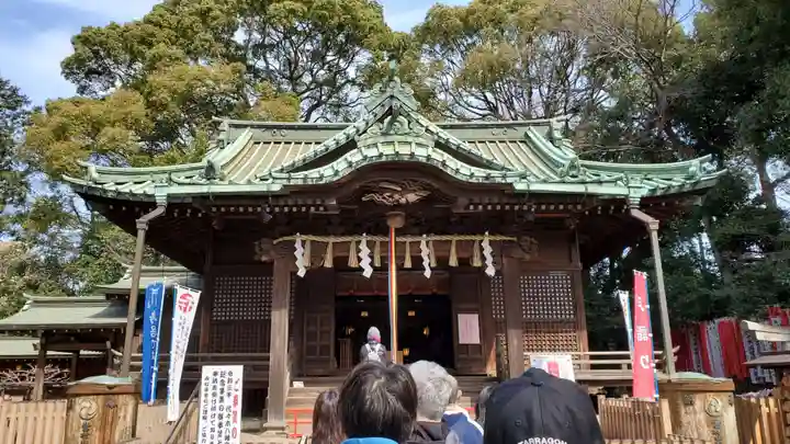 代々木八幡宮の本殿・本堂