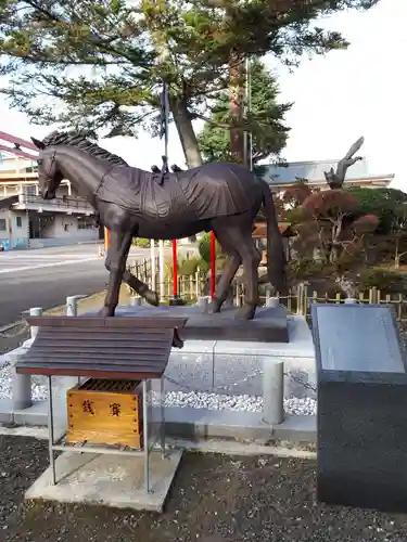 竹駒神社の狛犬