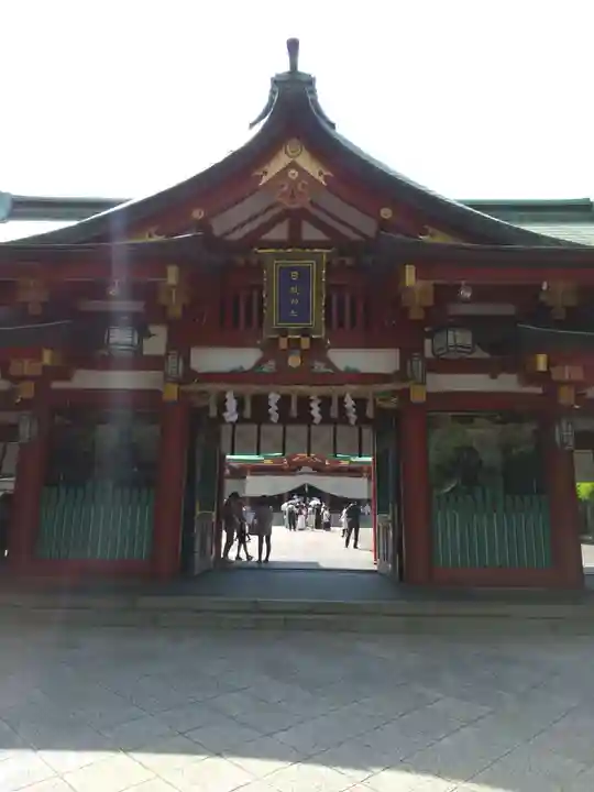 日枝神社の山門・神門