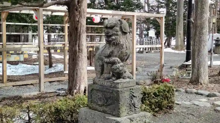 旭川神社の狛犬